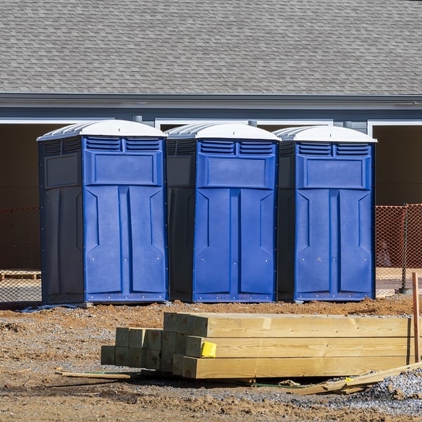 do you offer hand sanitizer dispensers inside the porta potties in Atlas